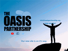 Tablet Screenshot of oasispartnership.org